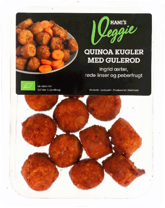 Quinoa kugler med gulerod